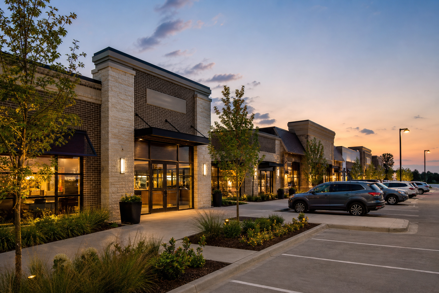 New commercial development in North Texas